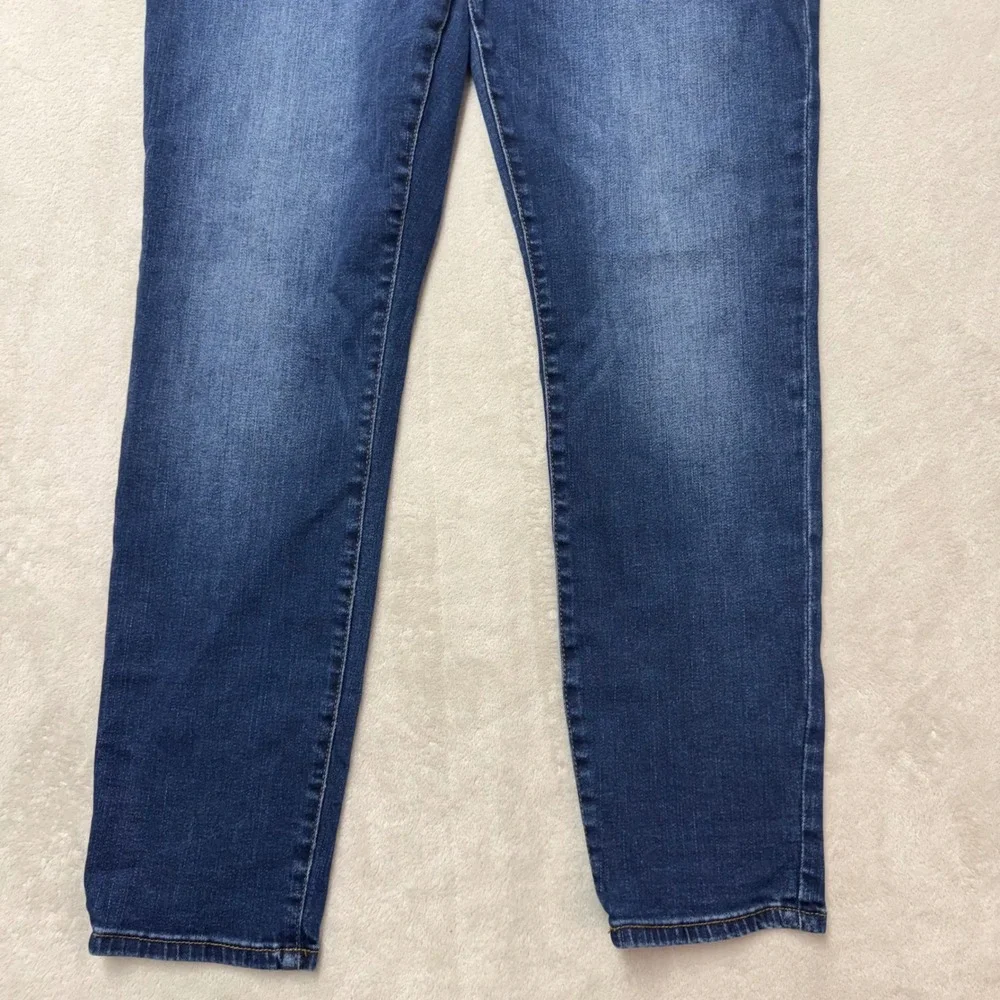 Kut from the Kloth Toothpick Skinny Jeans Dark Wash Denim 16S Short Petite